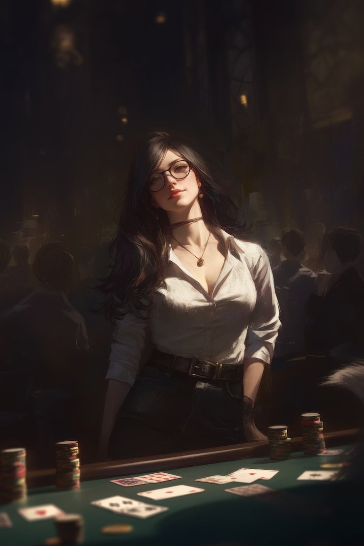 Meja roulette dengan roda berputar di platform accslot